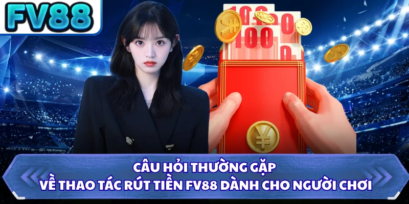 Câu hỏi thường gặp về thao tác rút tiền FV88 dành cho người chơi