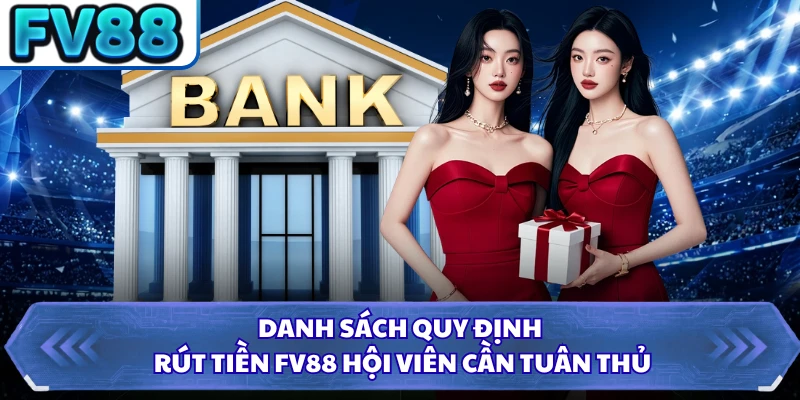 Danh sách quy định rút tiền FV88 hội viên cần tuân thủ