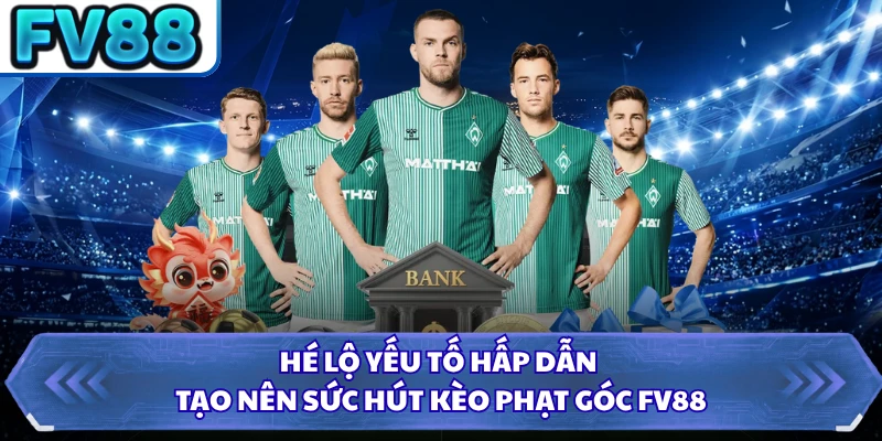 Hé lộ yếu tố hấp dẫn tạo nên sức hút kèo phạt góc FV88